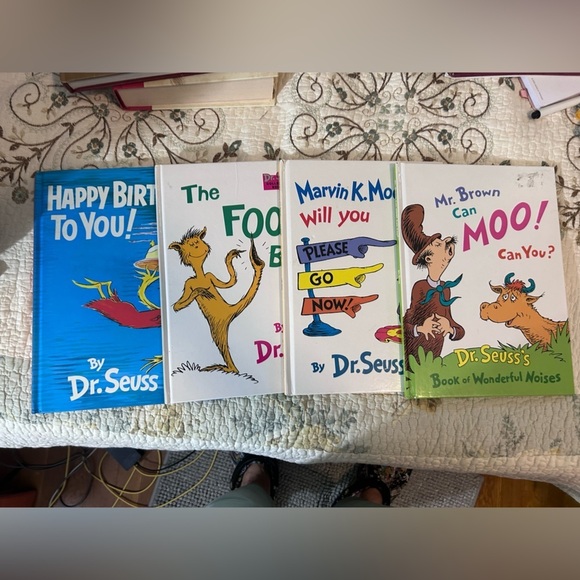 Dr. Suess Other - Dr. Seuss Book Collection 4 Book Set